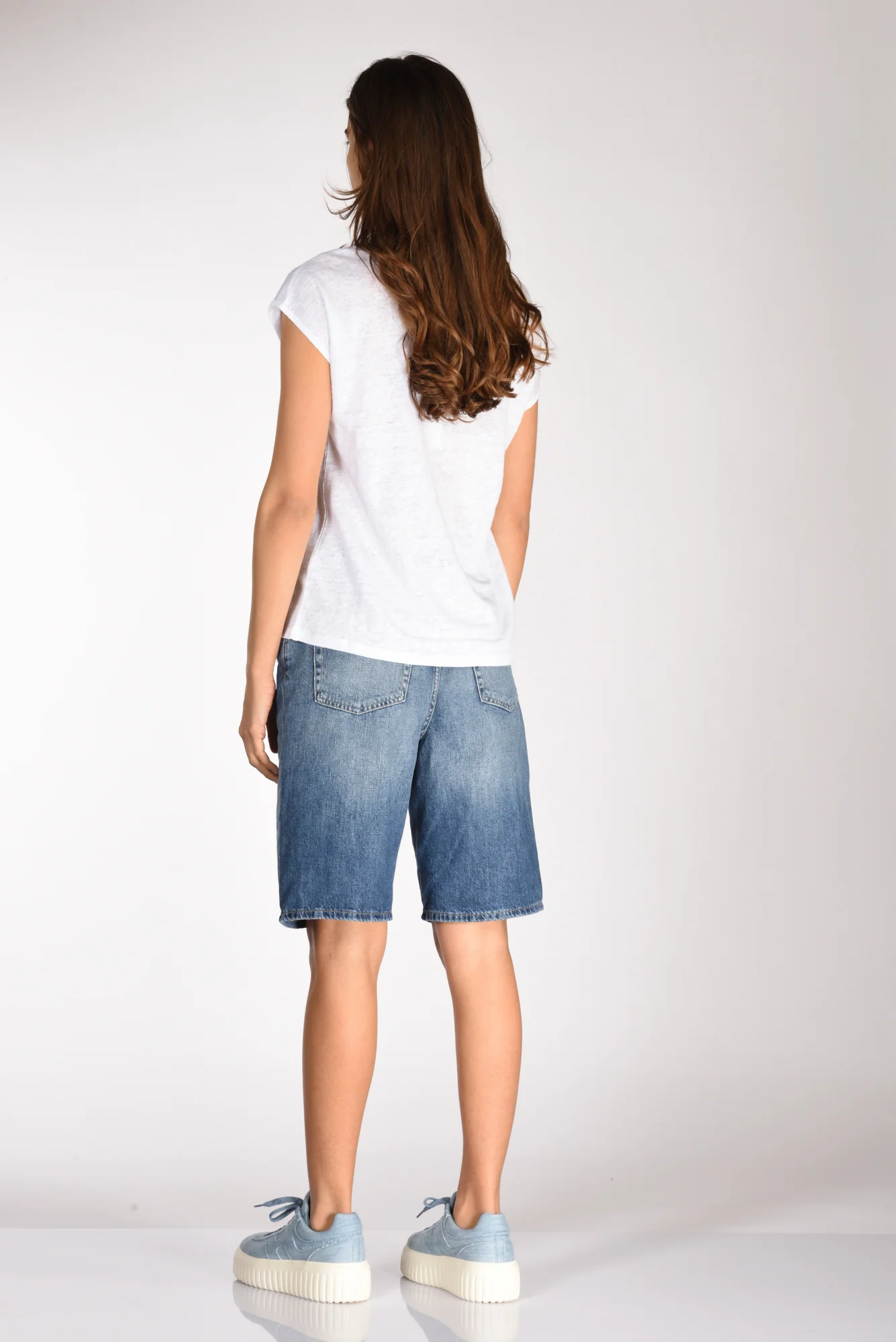 Allude Maglia Bianco Naturale Donna - immagine 6