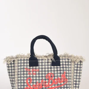 Mc2 Saint Barth Borsa Vanity Blu/bianco Donna