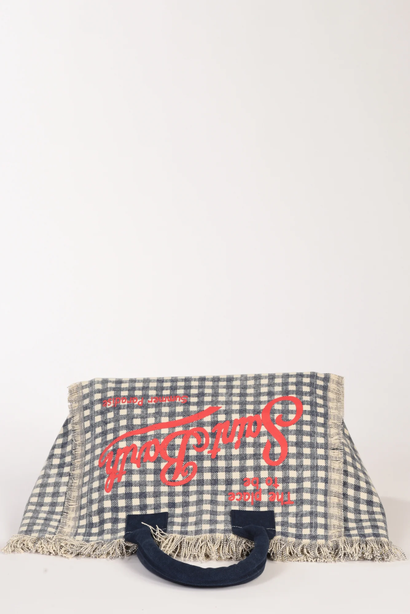 Mc2 Saint Barth Borsa Vanity Blu/bianco Donna - immagine 7