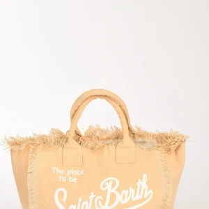 Mc2 Saint Barth Borsa Vanity Beige/bianco Donna