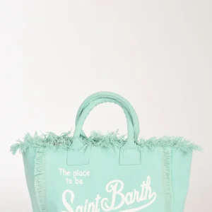 Mc2 Saint Barth Borsa Vanity Azzurro/bianco Donna