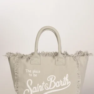 Mc2 Saint Barth Borsa Vanity Grigio/bianco Donna