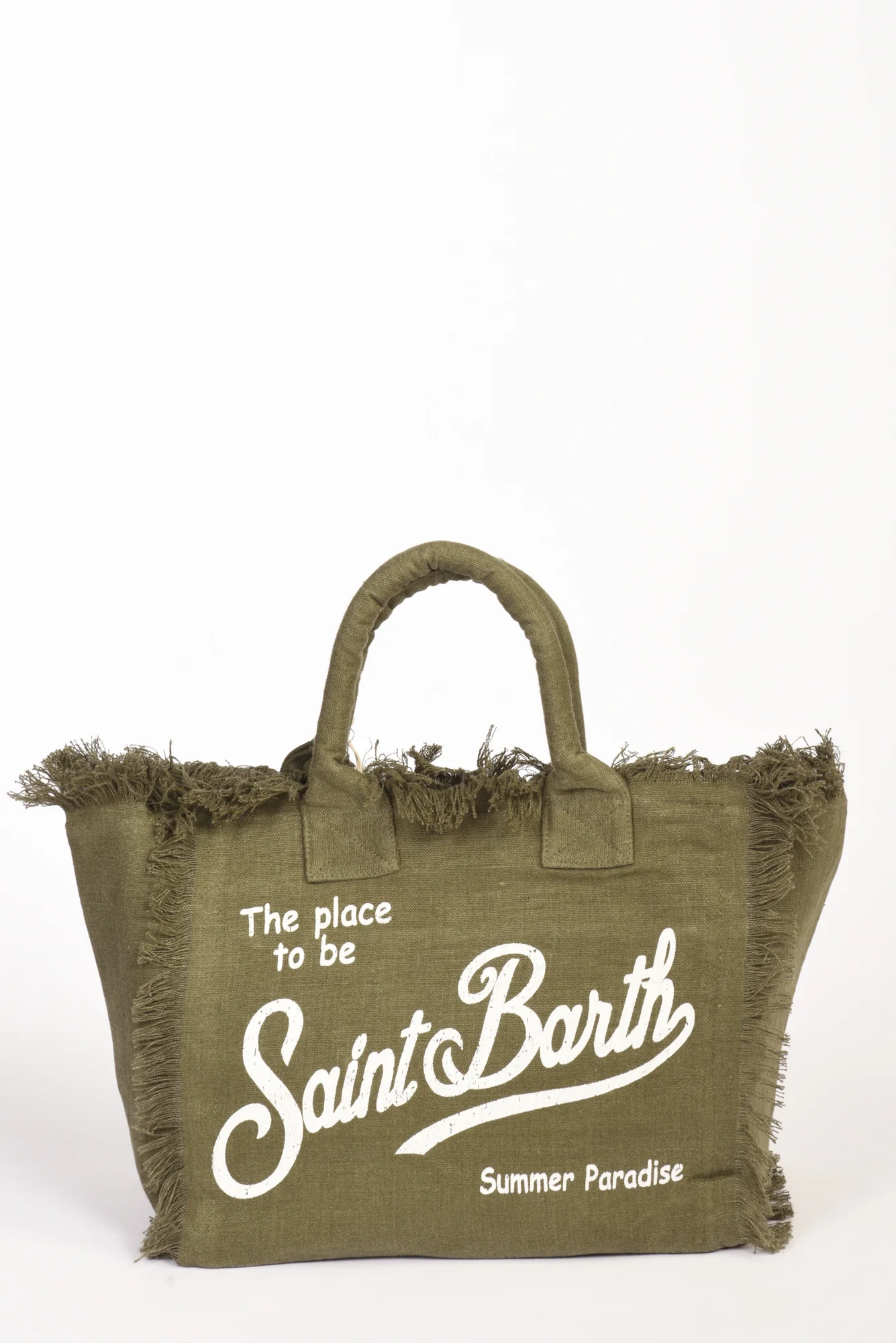 Mc2 Saint Barth Borsa Vanity Verde/bianco Donna - immagine 2