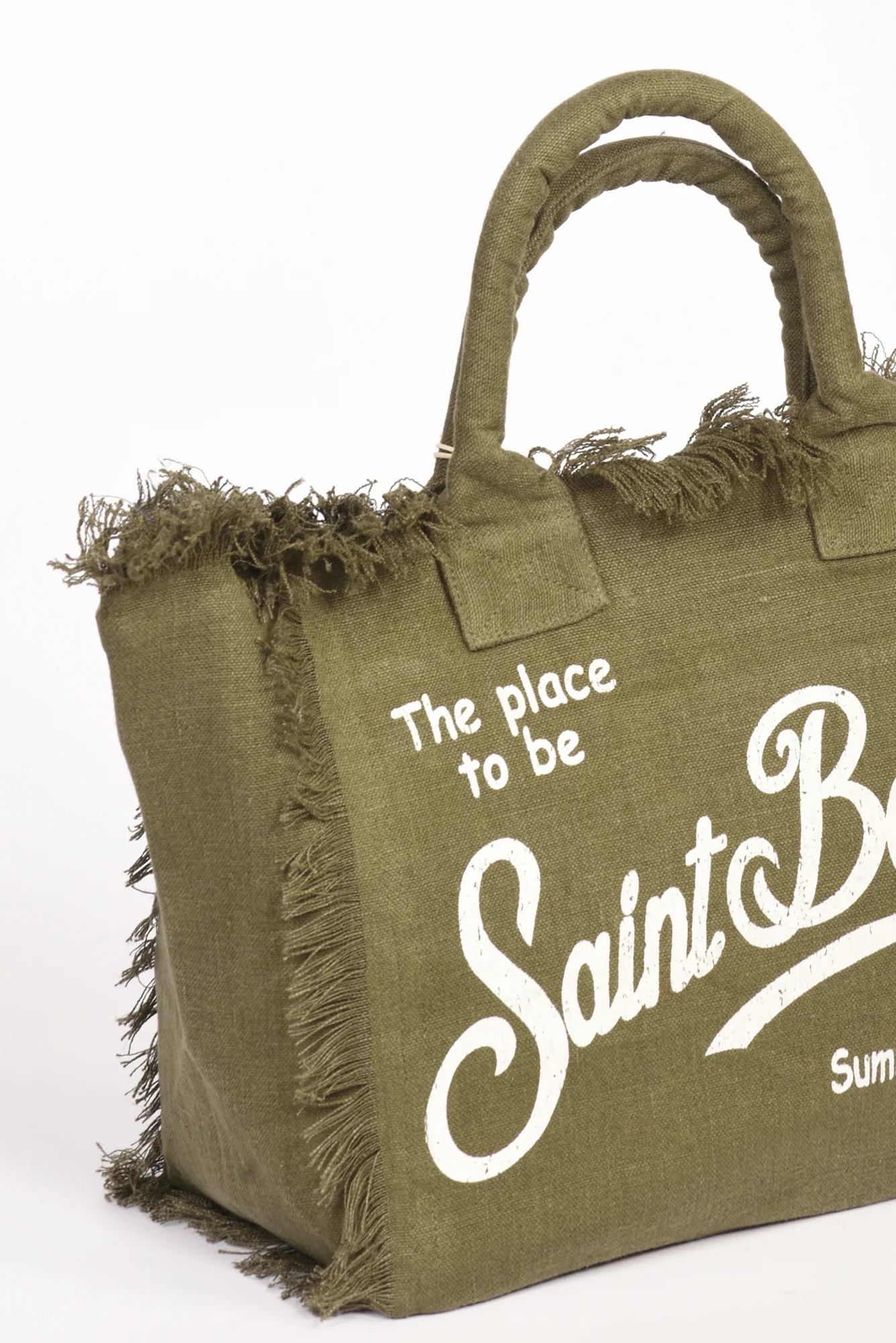 Mc2 Saint Barth Borsa Vanity Verde/bianco Donna - immagine 5