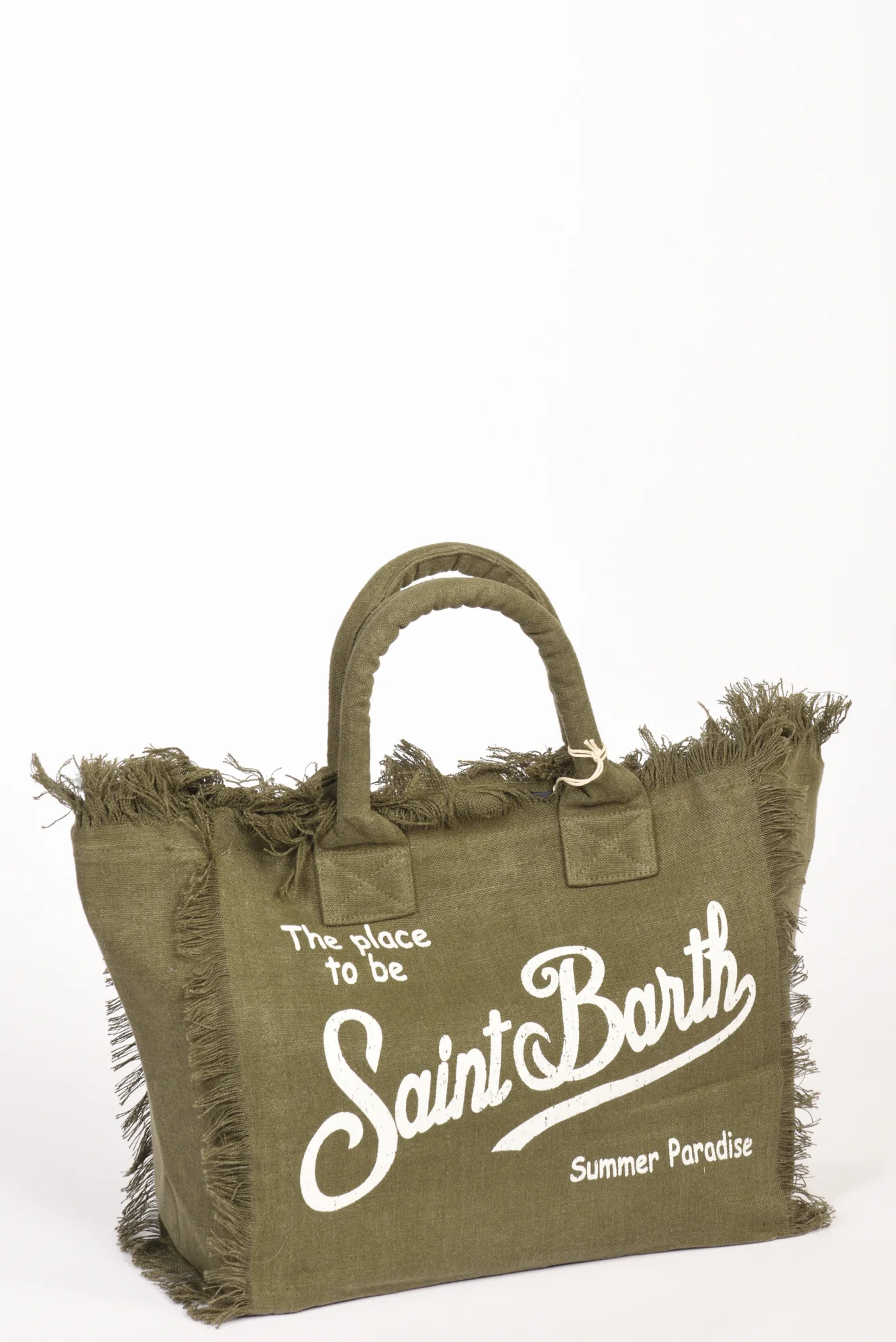 Mc2 Saint Barth Borsa Vanity Verde/bianco Donna - immagine 6