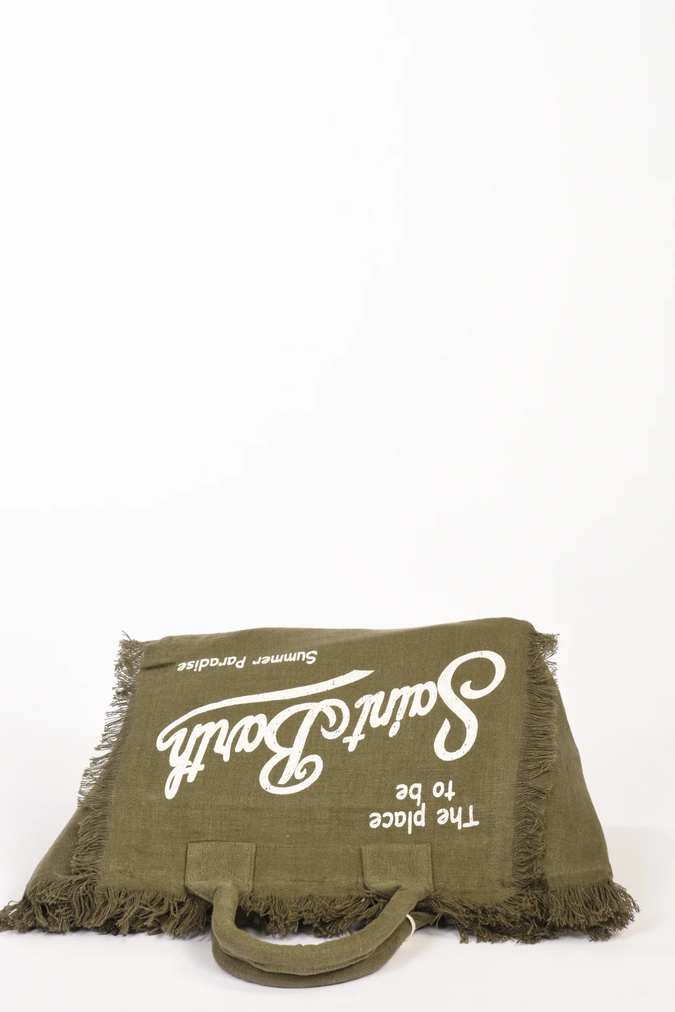 Mc2 Saint Barth Borsa Vanity Verde/bianco Donna - immagine 7