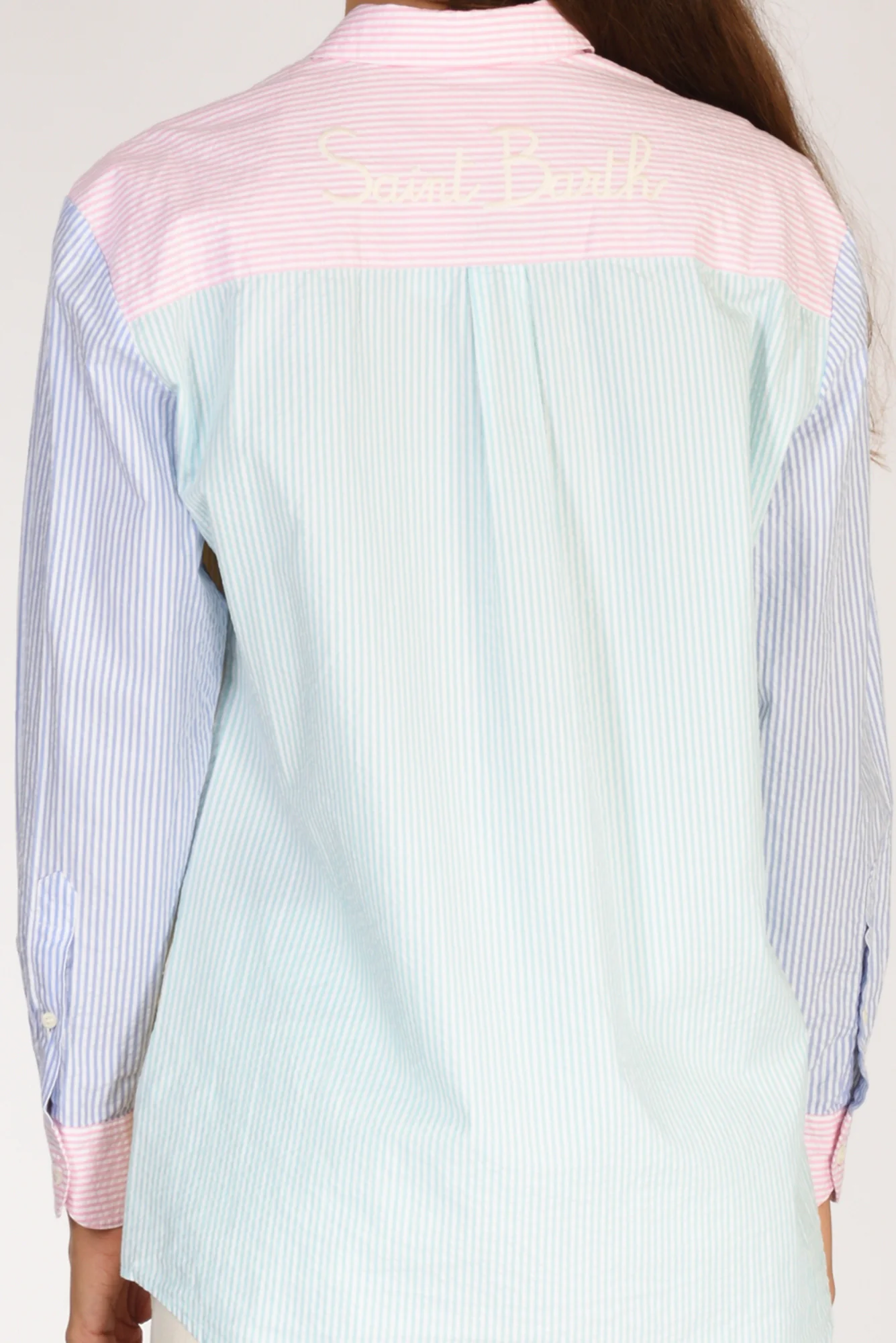 Mc2 Saint Barth Camicia Brigitte Multicolor Donna - immagine 5