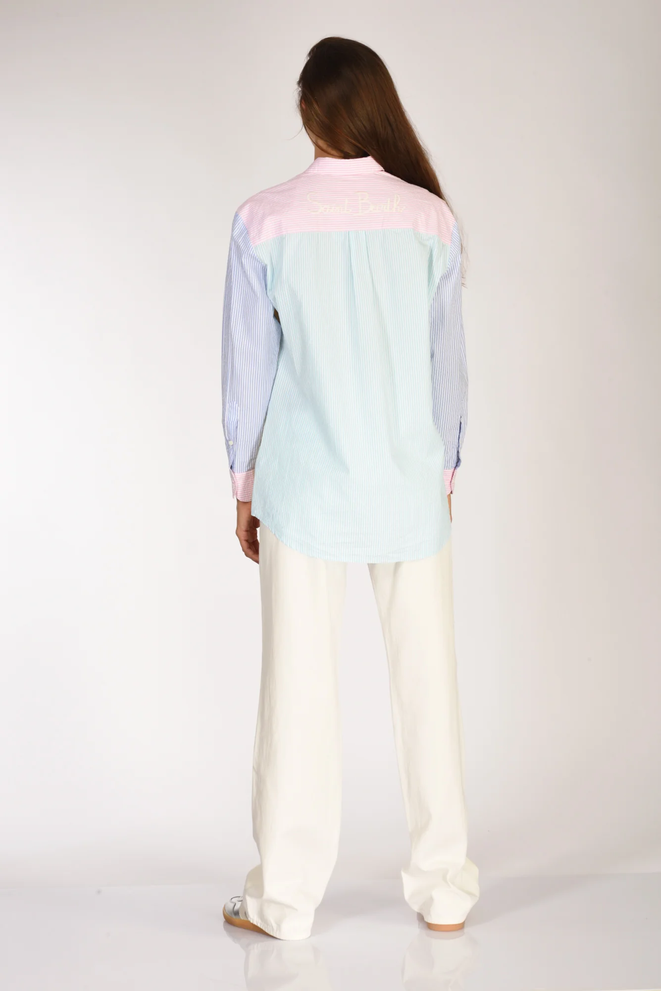 Mc2 Saint Barth Camicia Brigitte Multicolor Donna - immagine 6