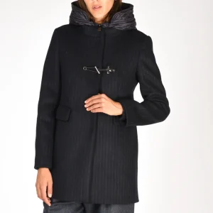 Fay Cappotto Toggle Blu Donna