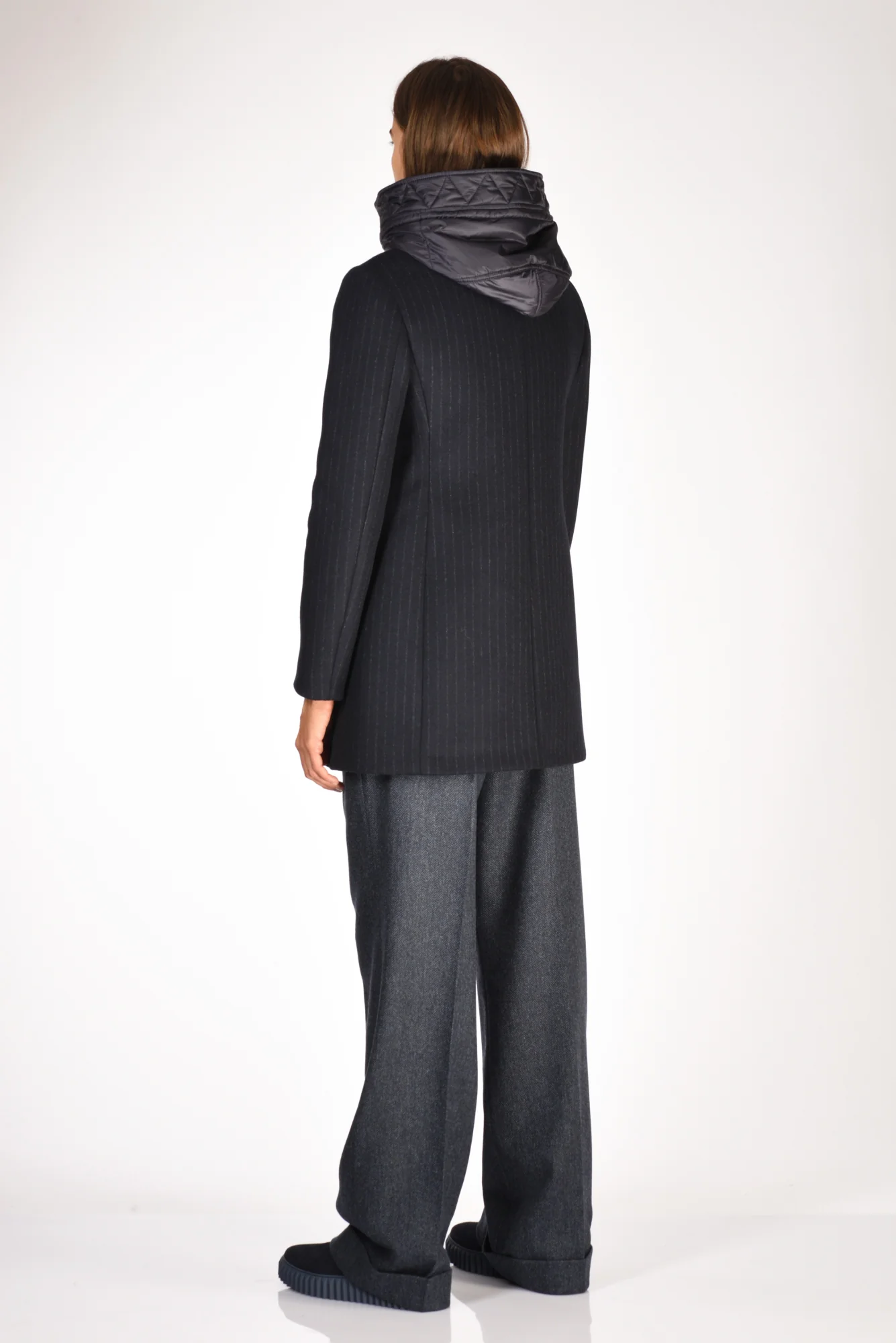 Fay Cappotto Toggle Blu Donna - immagine 6