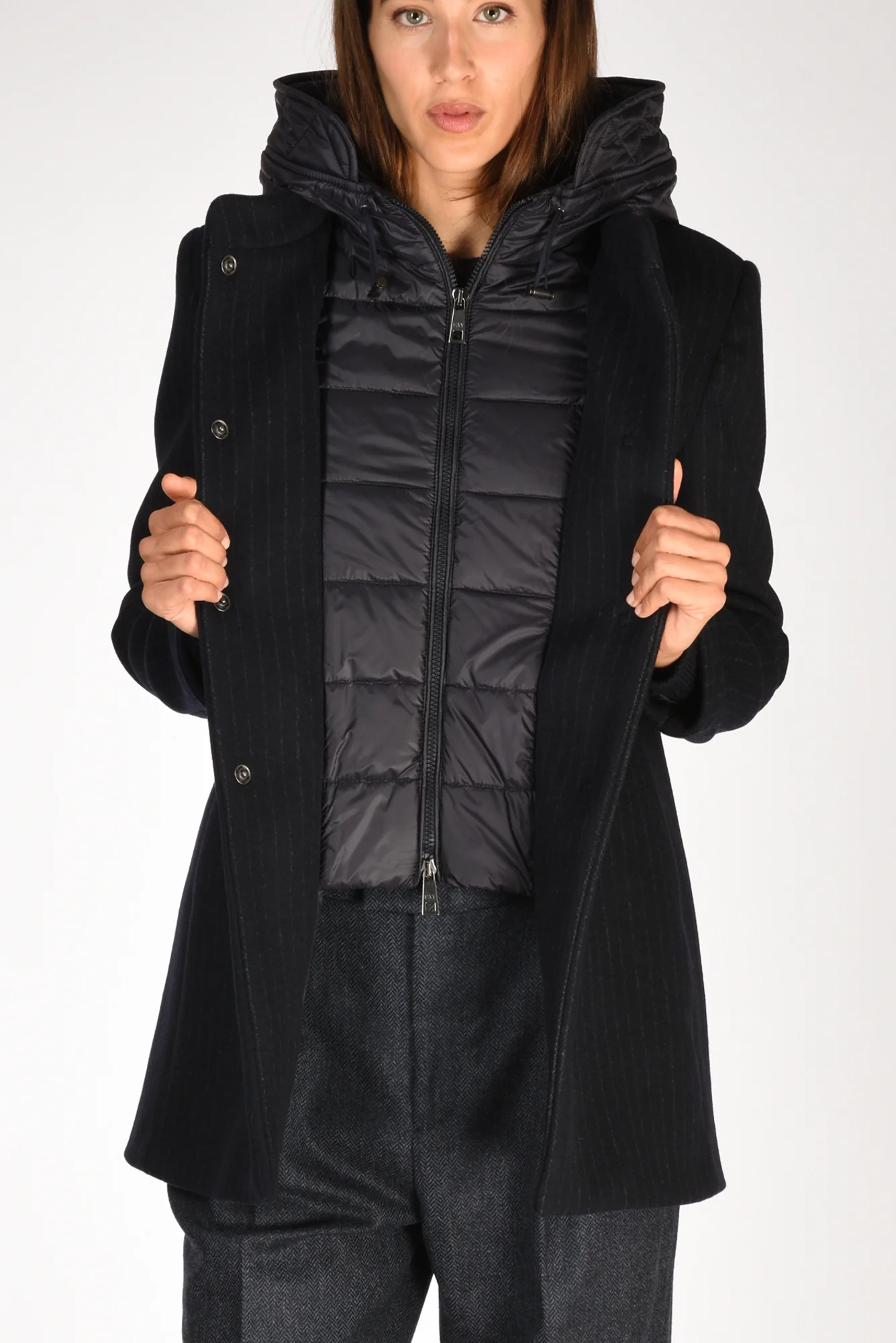 Fay Cappotto Toggle Blu Donna - immagine 7