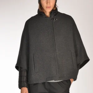Fay Cappa Con Piumino Grigio Donna