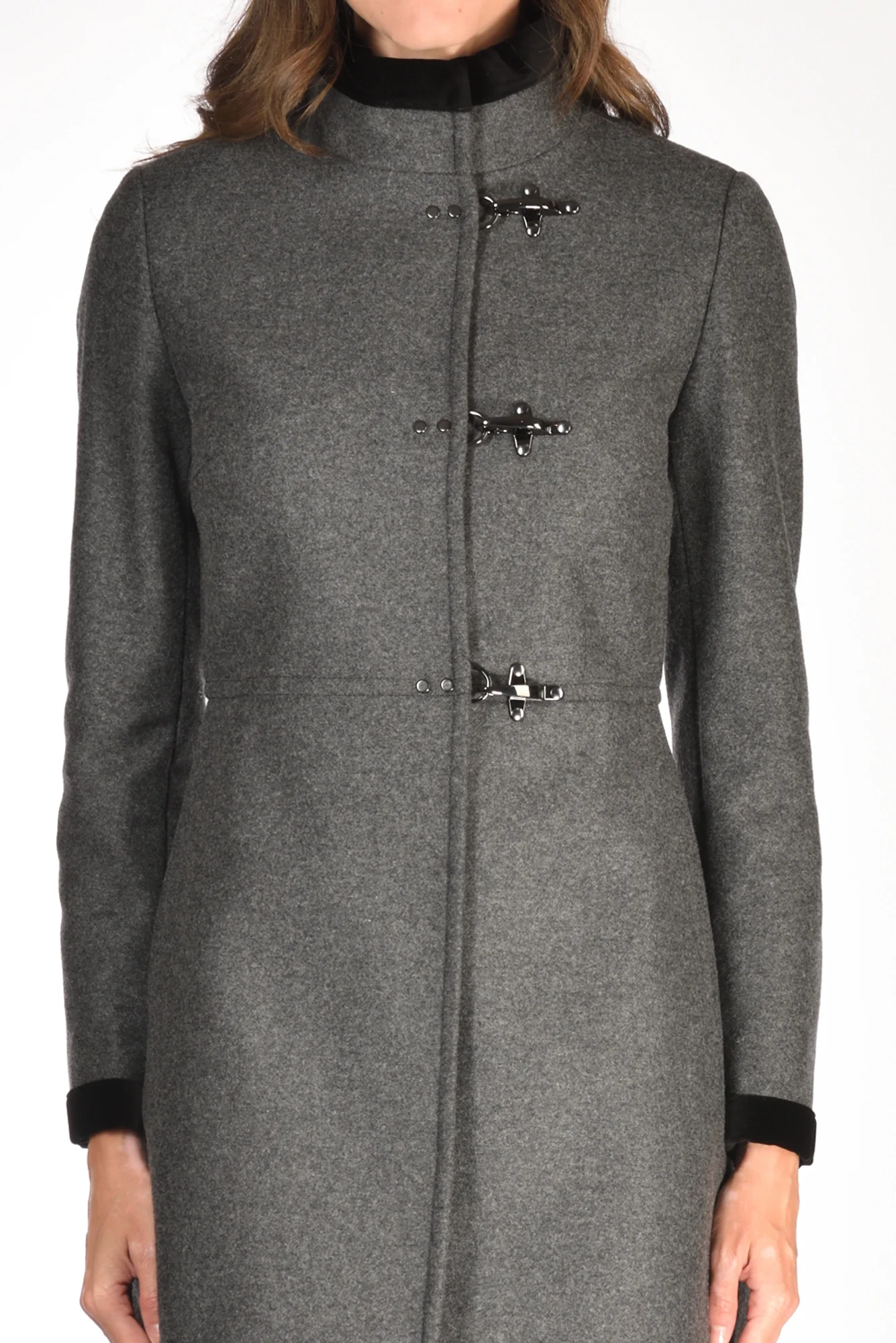 Fay Cappotto Virginia Grigio Scuro Donna - immagine 4