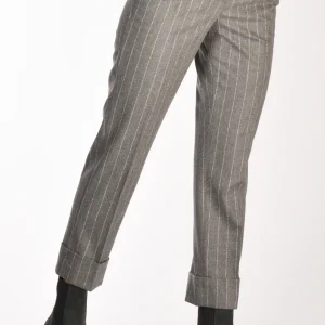 Incotex Slowear Pantalone Nevet Grigio Donna