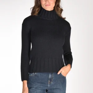 Zanone Slowear Maglia Lupetto Blu Donna