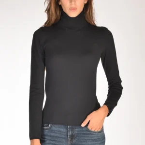 Zanone Slowear Collo Alto Blu Donna
