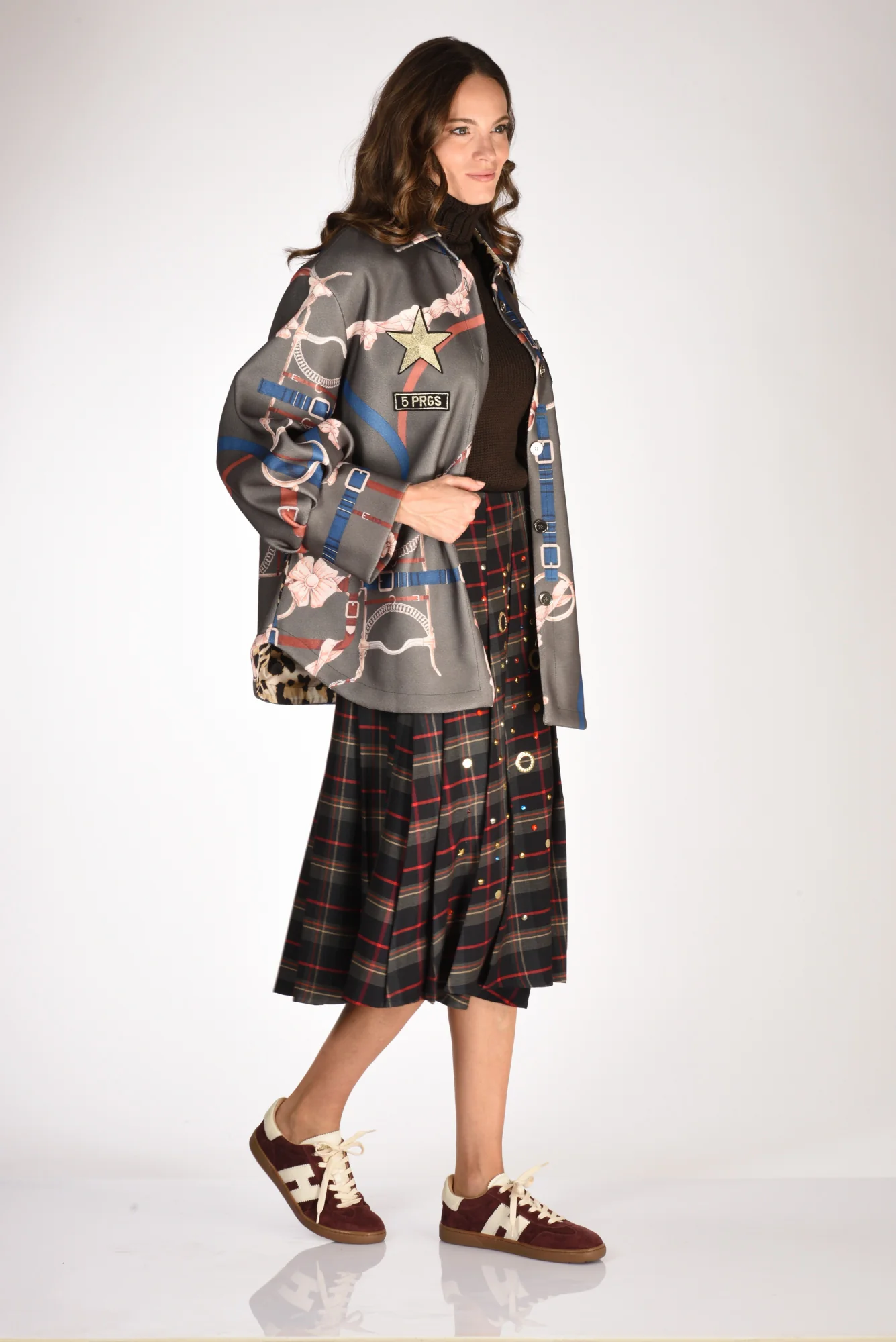 5 Progress Cappotto Camicia Verde Donna - immagine 3