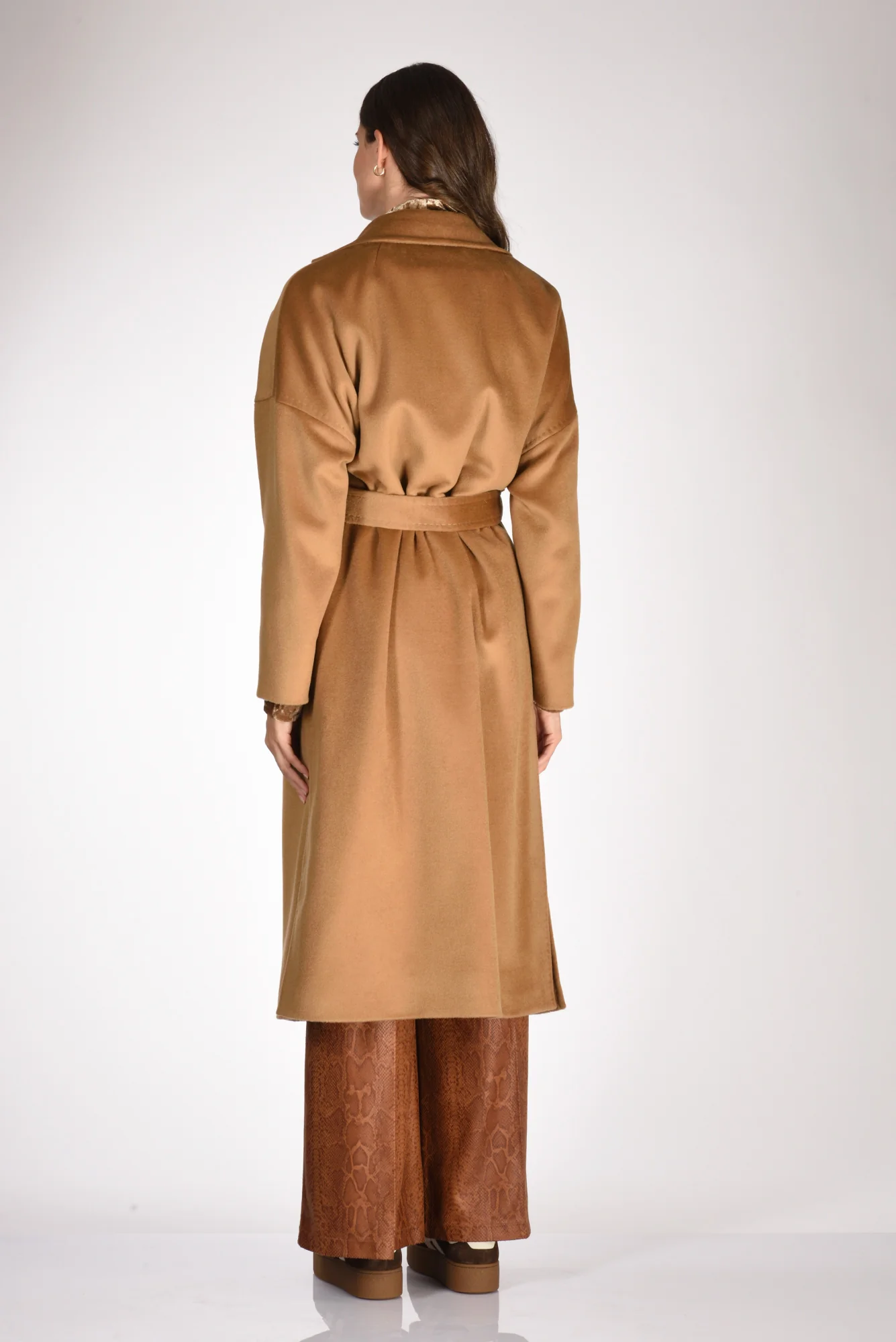 Mouche Cappotto Beige Donna - immagine 6