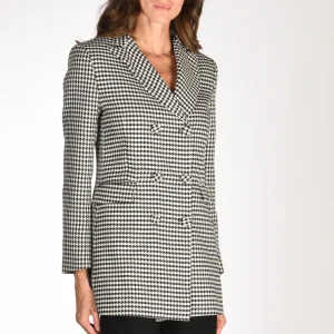 Alessandro Enriquez Blazer Pdp Bianco/nero Donna