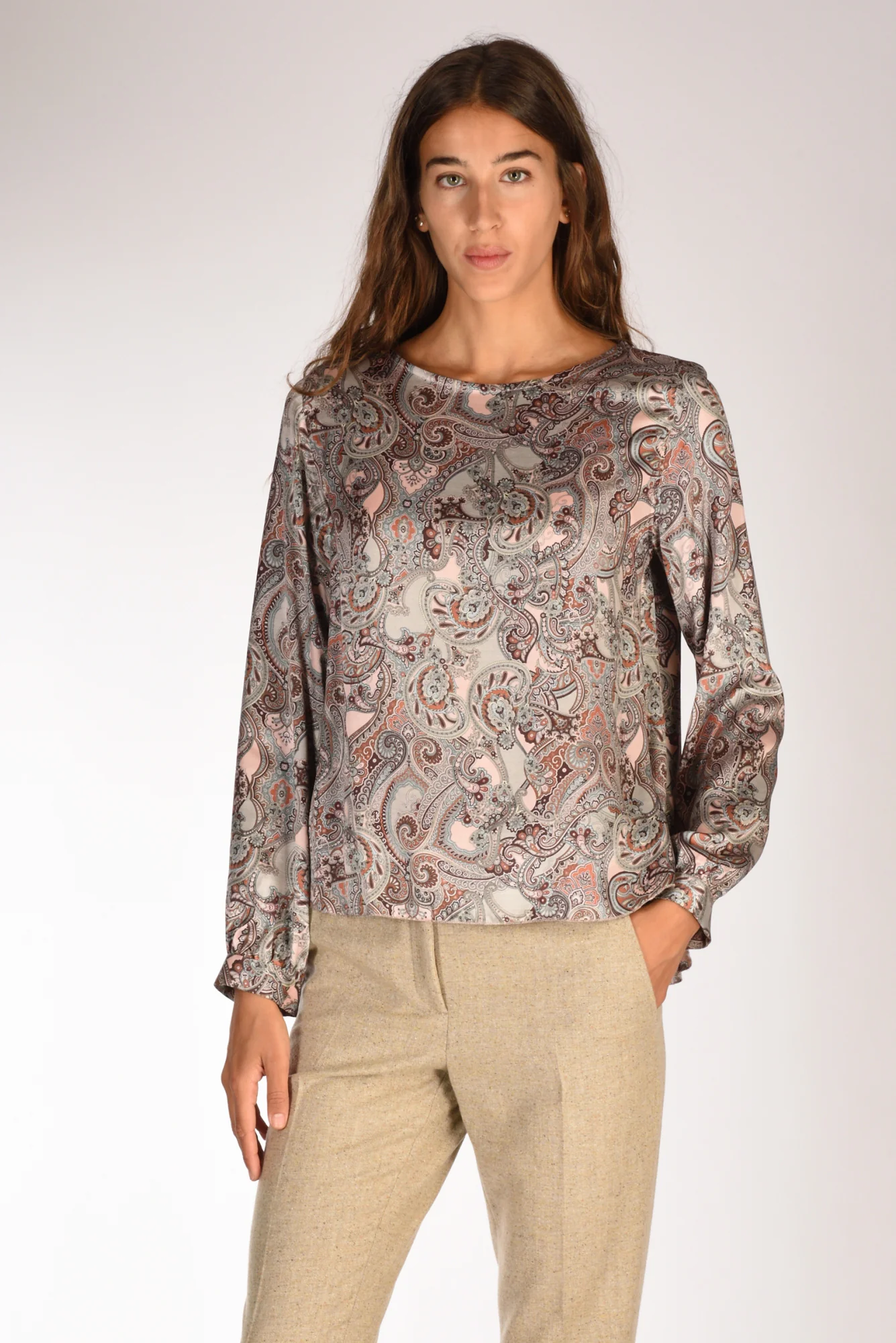 Robert Friedman Camicia Stampata Rosa/multicolor Donna - immagine 2