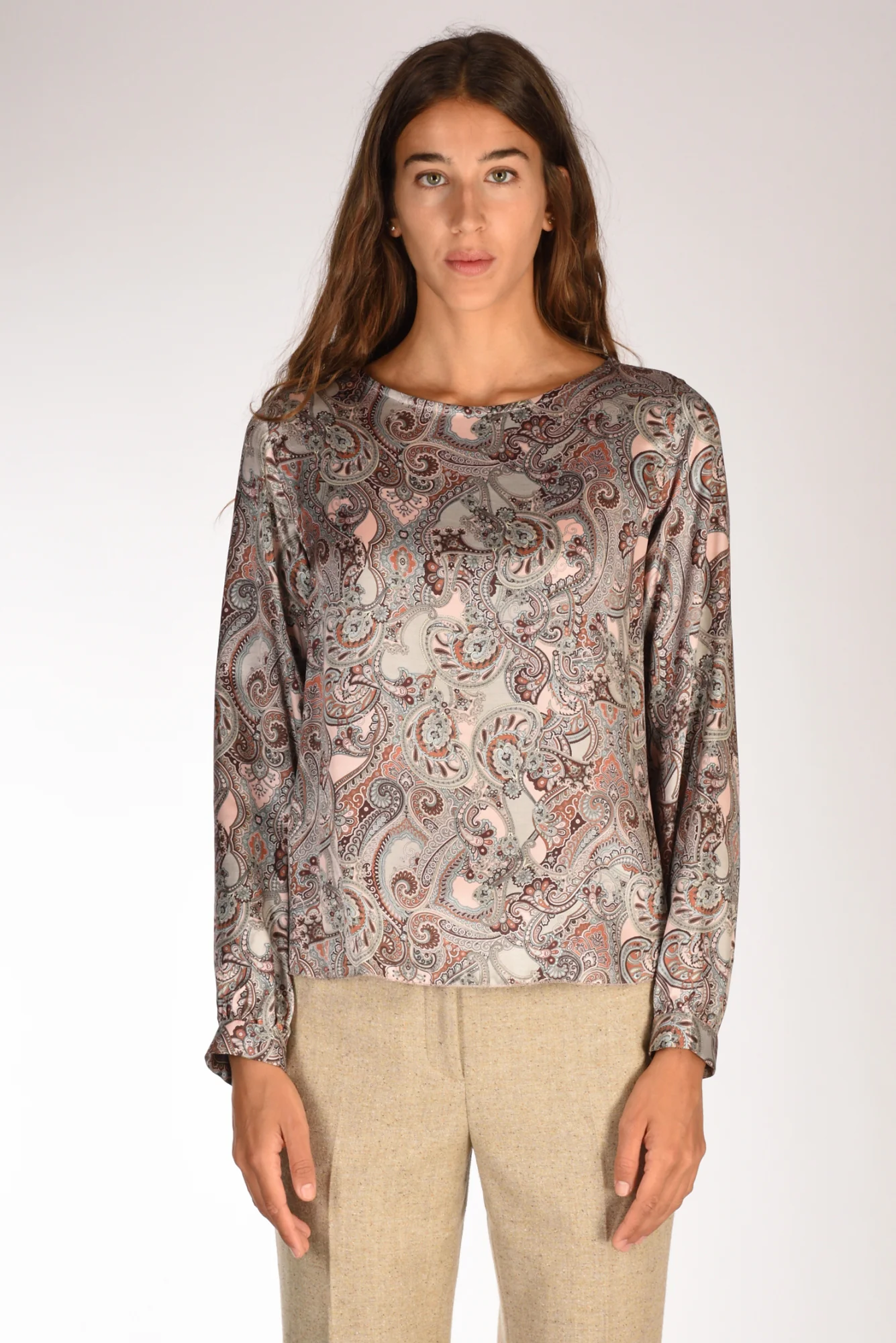 Robert Friedman Camicia Stampata Rosa/multicolor Donna - immagine 3