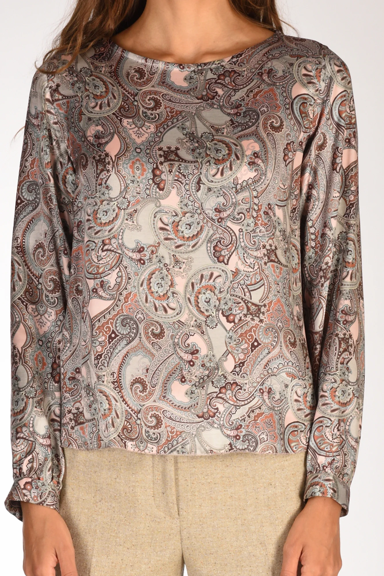 Robert Friedman Camicia Stampata Rosa/multicolor Donna - immagine 4