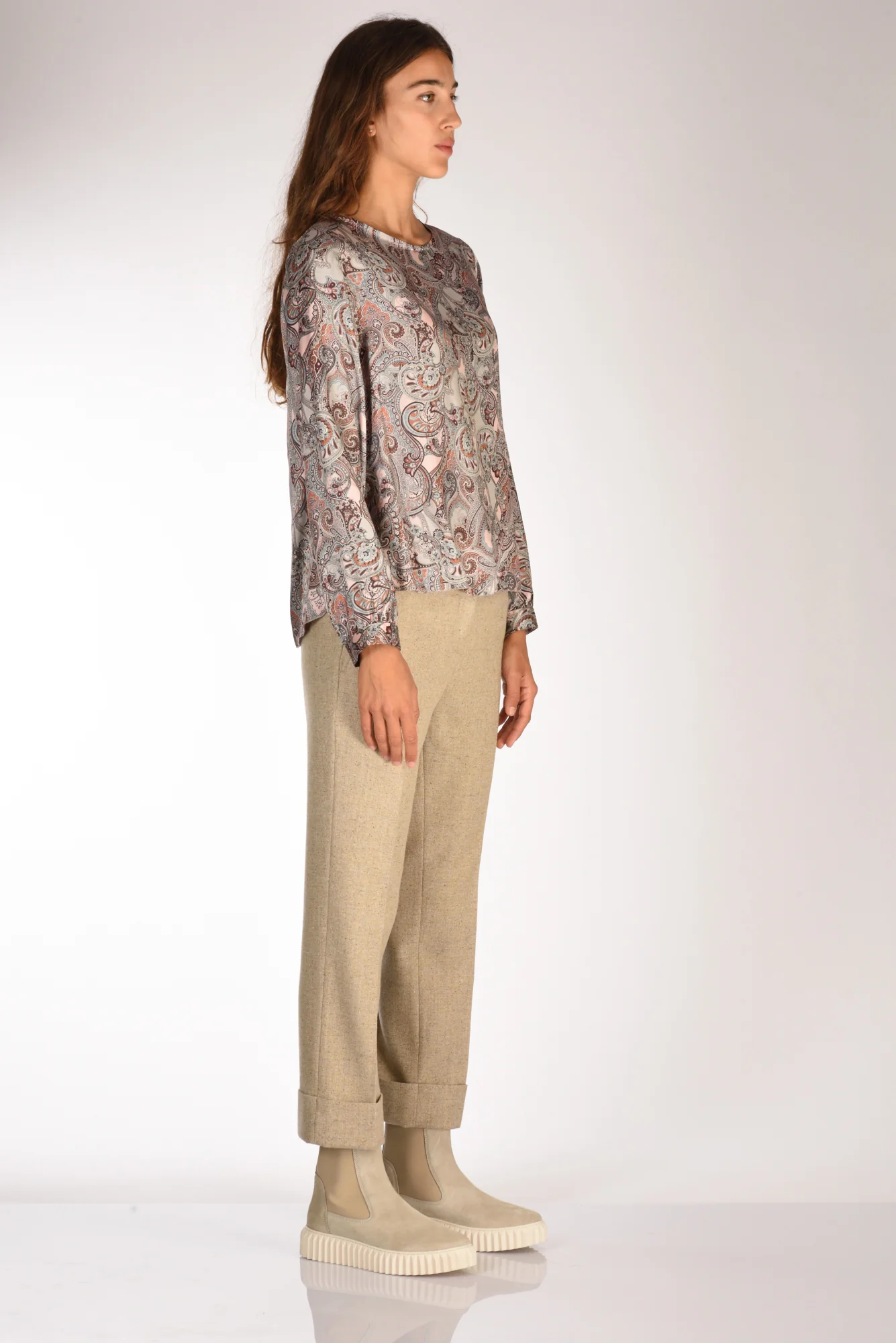 Robert Friedman Camicia Stampata Rosa/multicolor Donna - immagine 5