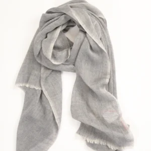 Jaitush Sciarpa Stampata Blu Scuro Donna