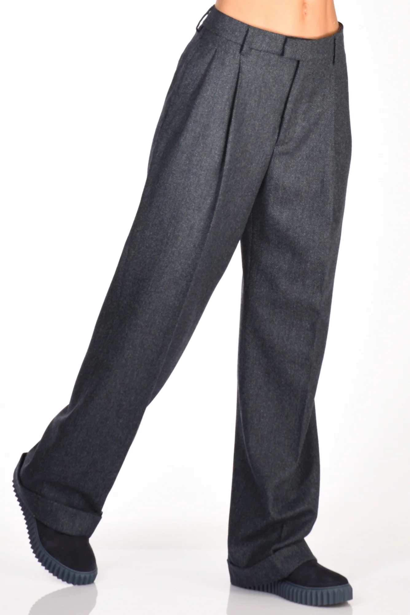 Berwich Pantalone Simona Blu Donna