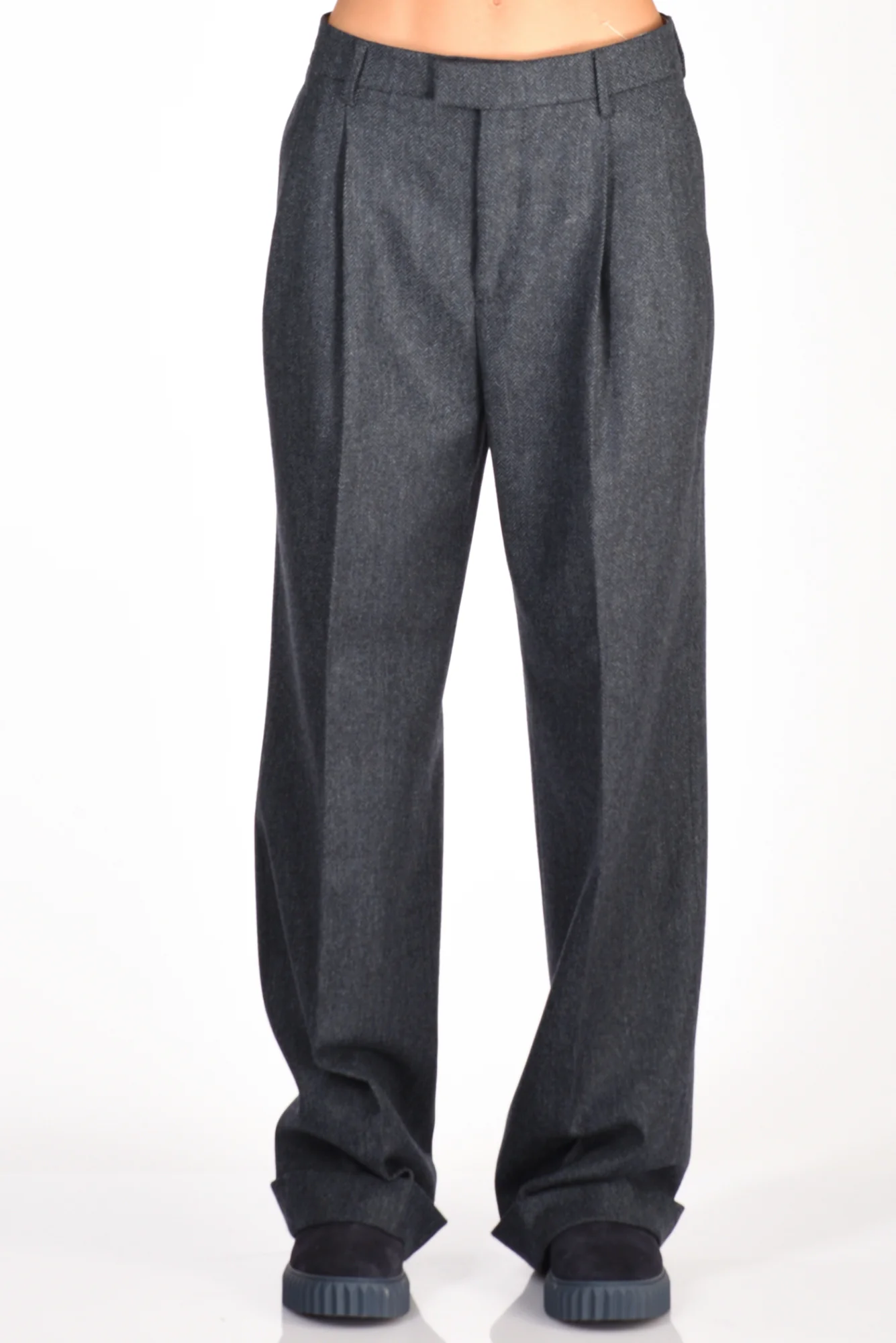 Berwich Pantalone Simona Blu Donna - immagine 4