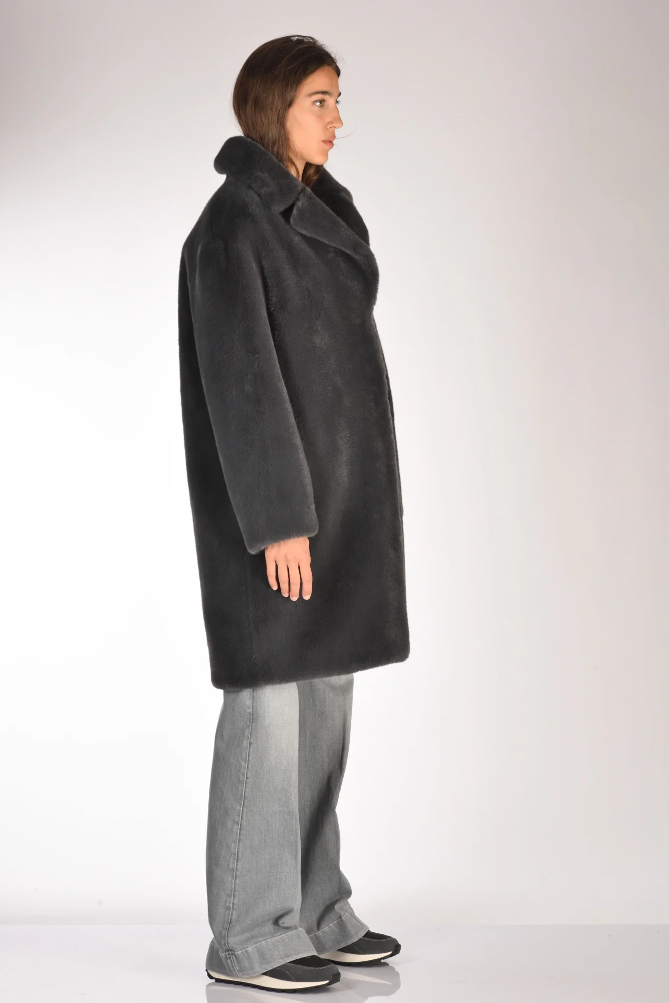 Stand Studio Ecofur Camille Grigio Donna - immagine 5