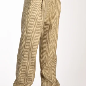 Forte Forte Pantaloni Beige/verde Donna