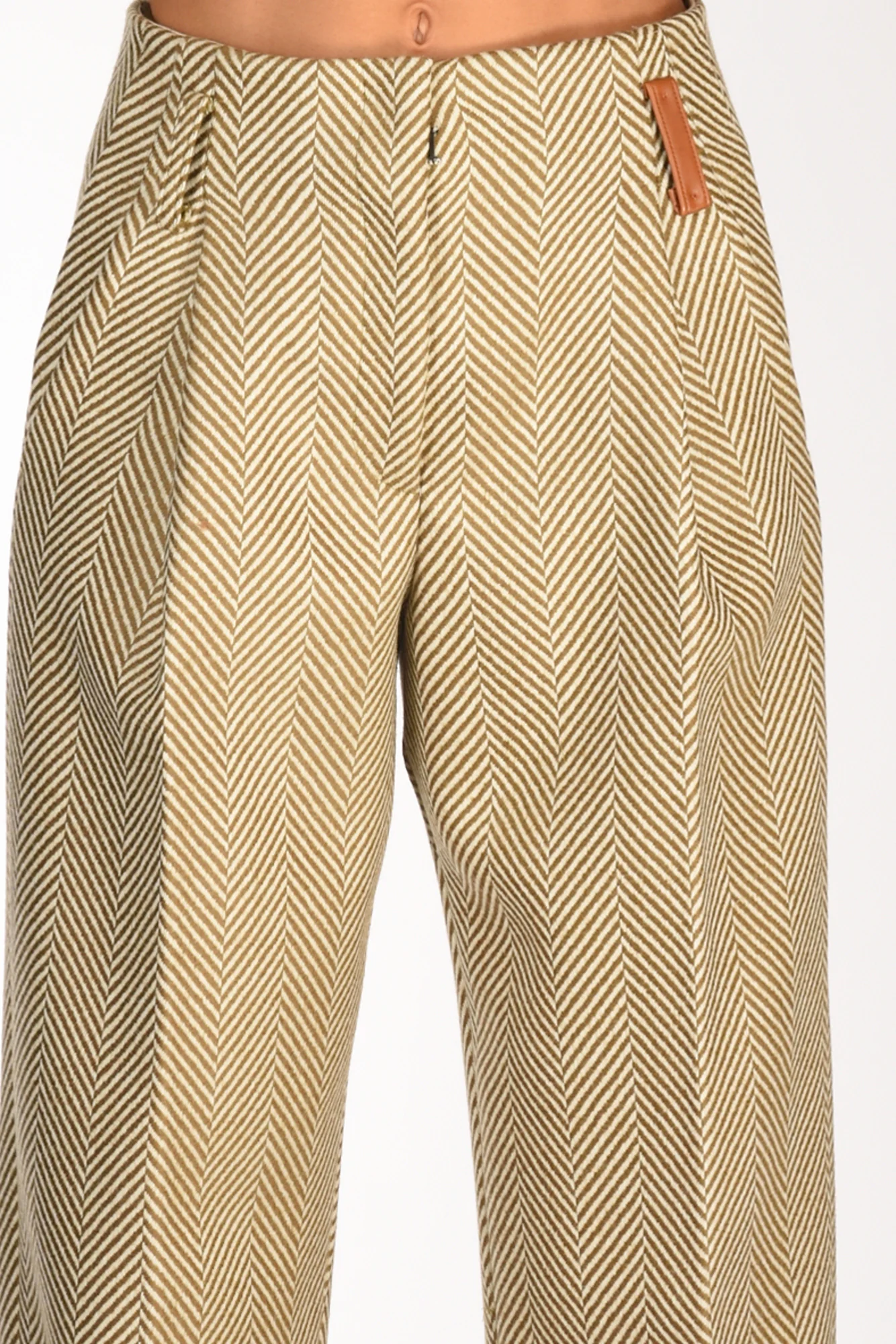 Forte Forte Pantaloni Beige/verde Donna - immagine 5
