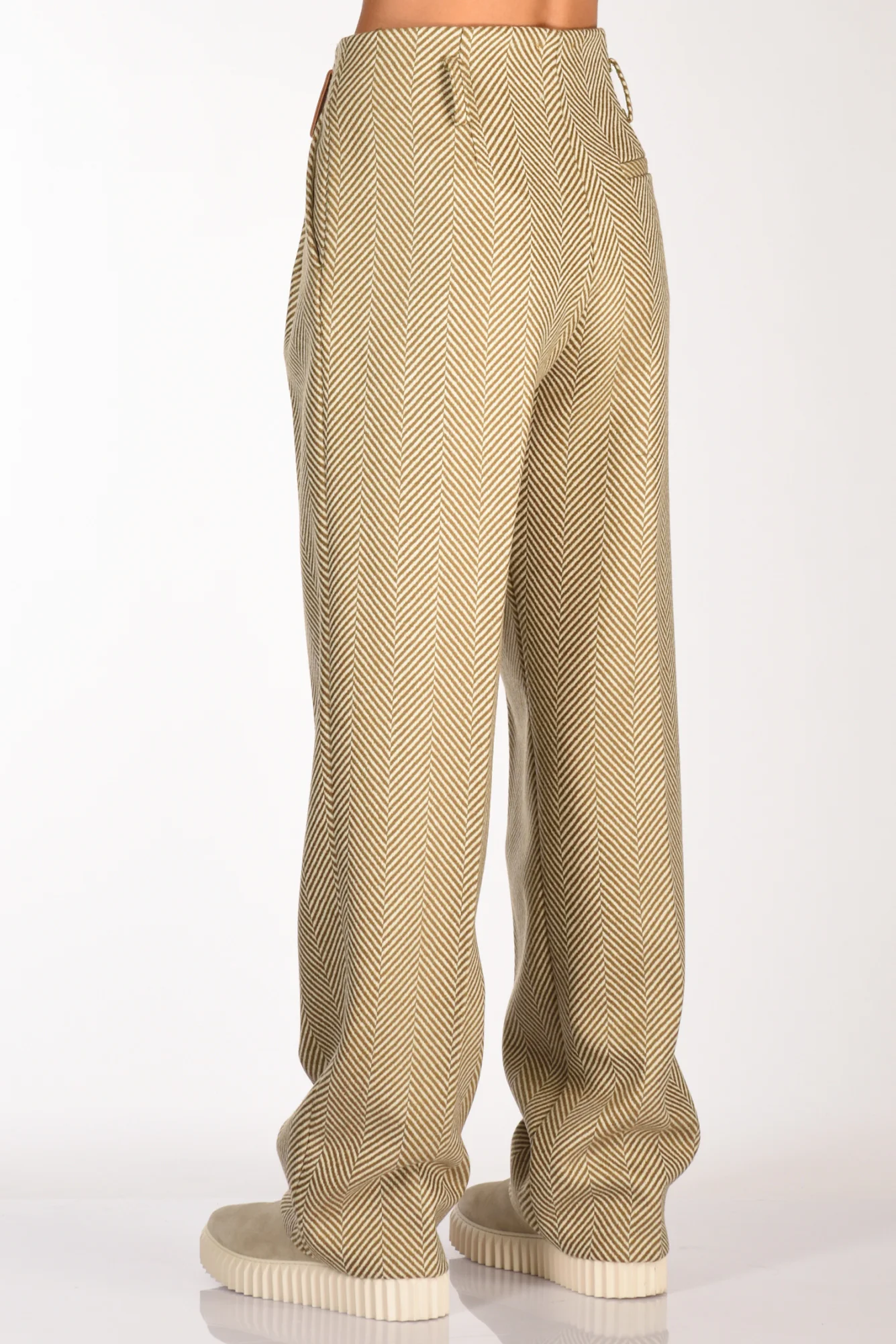 Forte Forte Pantaloni Beige/verde Donna - immagine 7