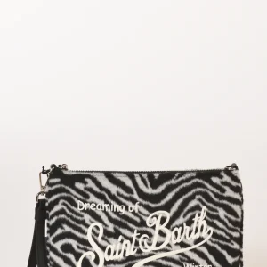Mc2 Saint Barth Borsa Parisienne Bianco/nero Donna
