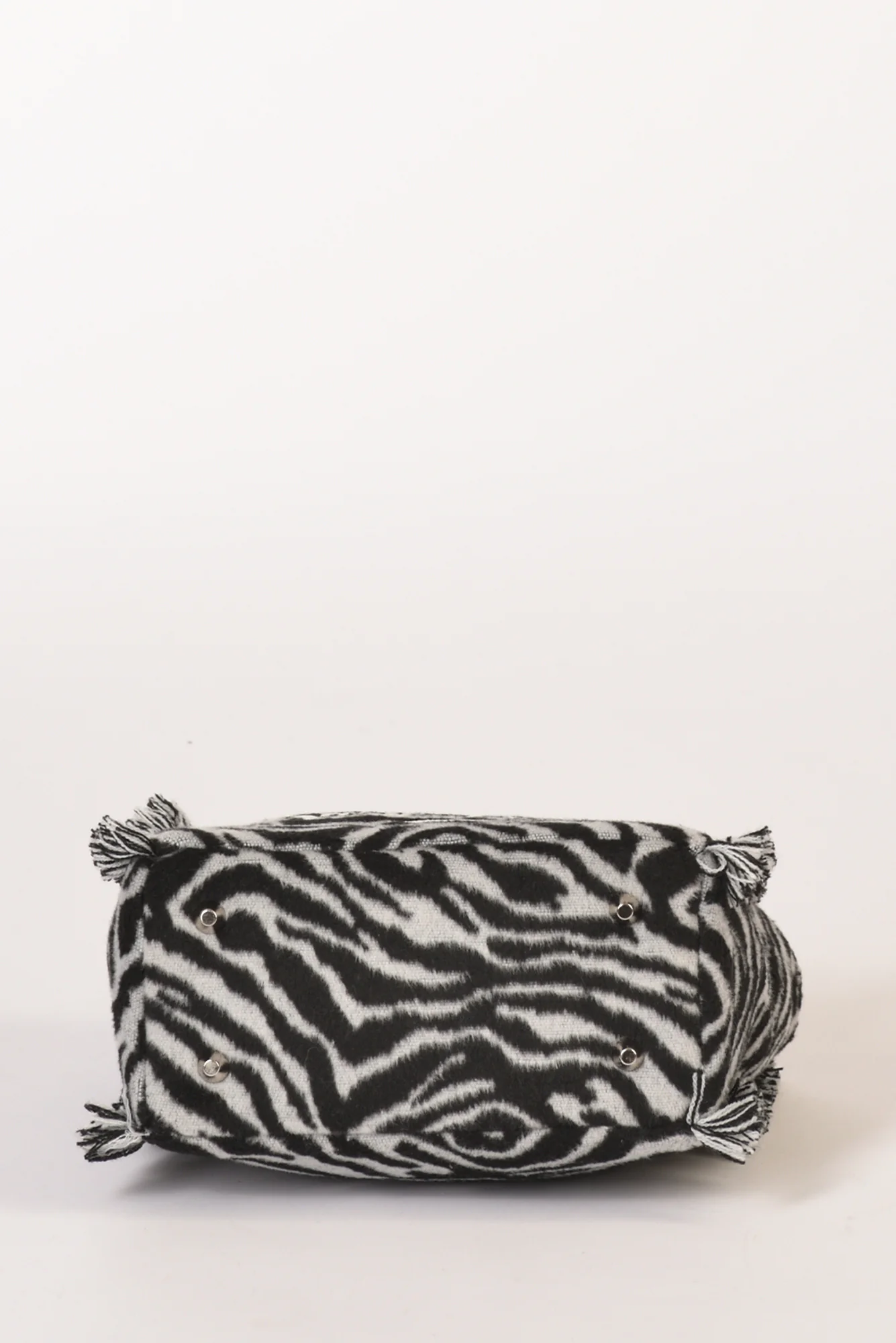 Mc2 Saint Barth Borsa Vanity Mini Bianco/nero Donna - immagine 7