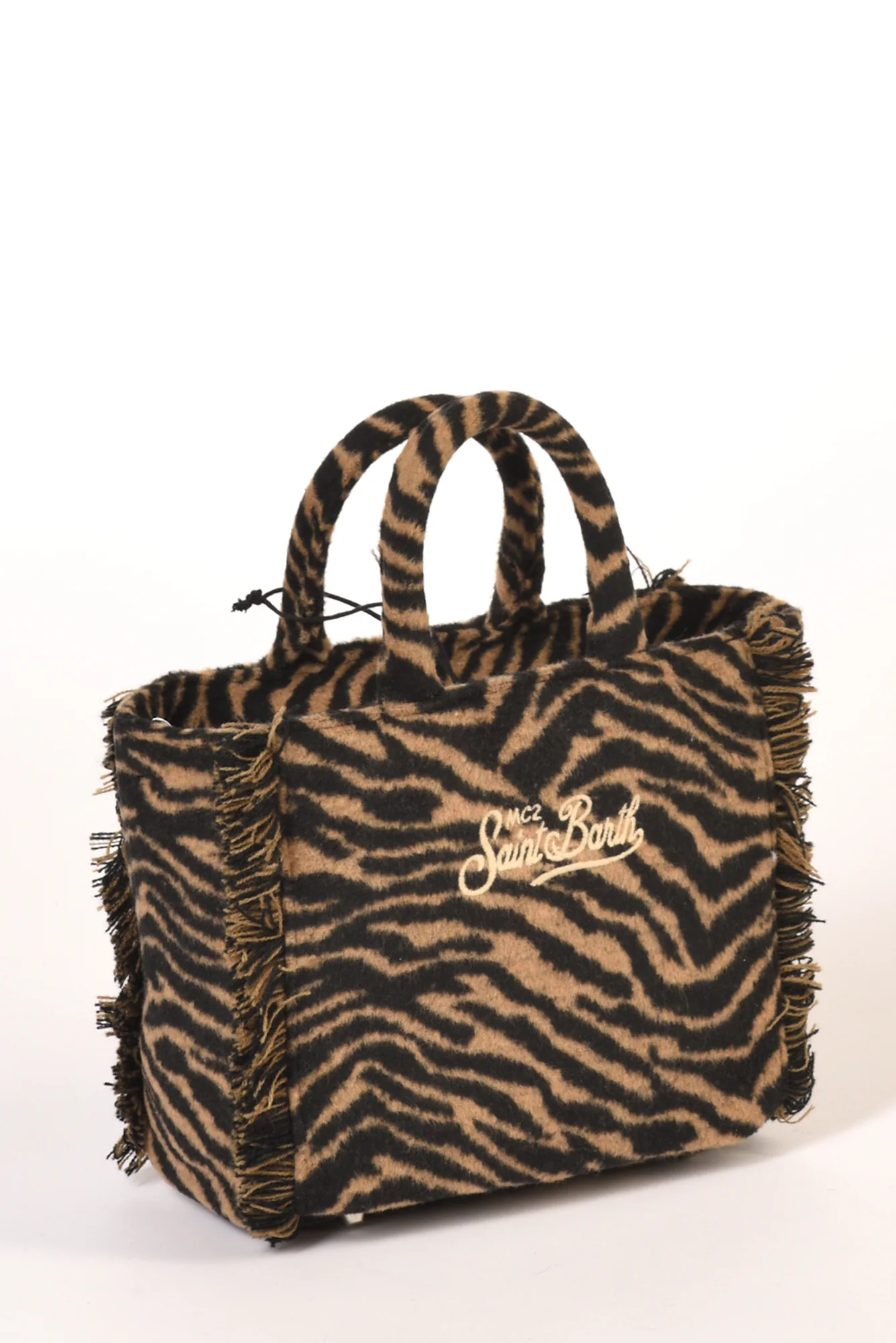 Mc2 Saint Barth Borsa Vanity Mini Nero/beige Donna - immagine 5