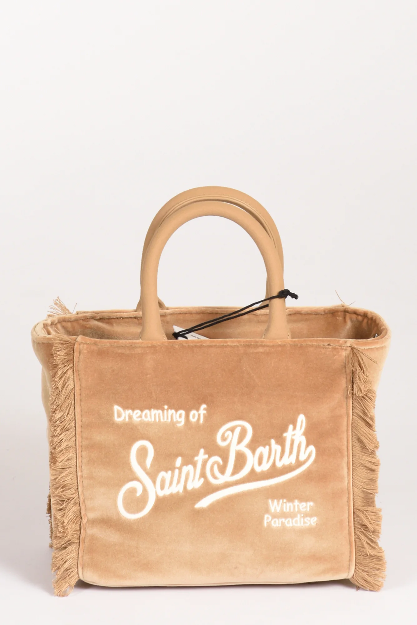 Mc2 Saint Barth Borsa Vanity Mini Beige Donna