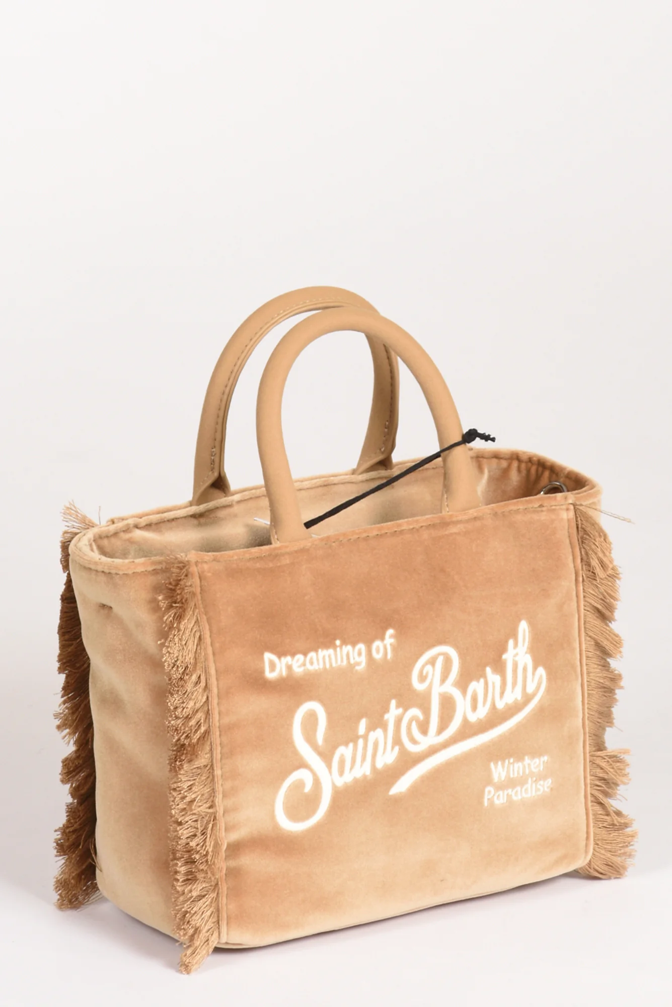 Mc2 Saint Barth Borsa Vanity Mini Beige Donna - immagine 4