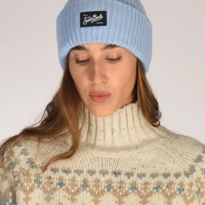 Mc2 Saint Barth Cappello Berry Azzurro Donna