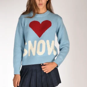 Mc2 Saint Barth Maglia Kyla Azzurro Donna