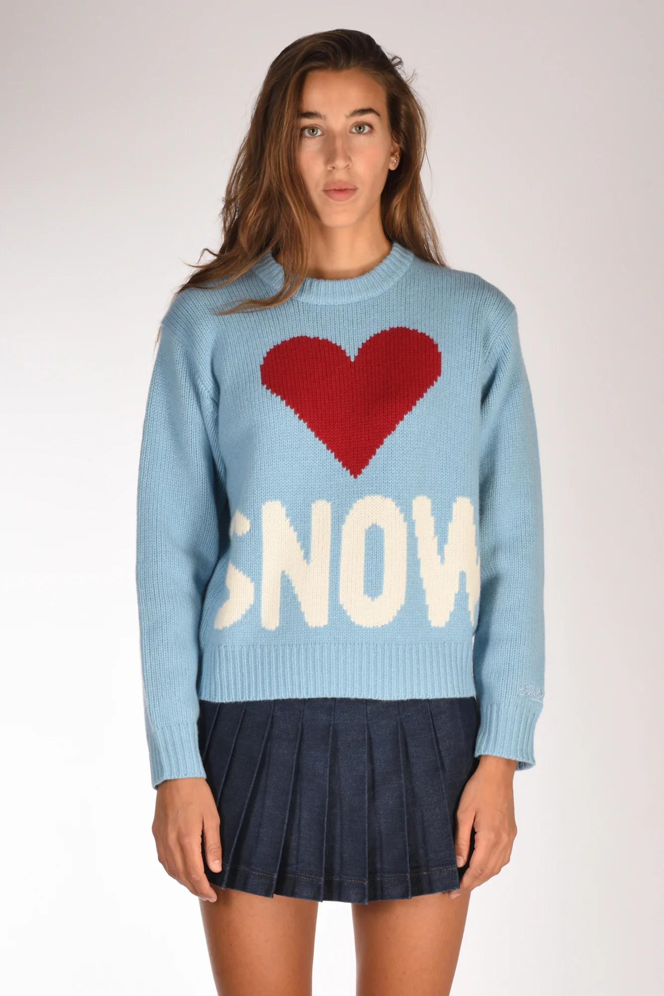 Mc2 Saint Barth Maglia Kyla Azzurro Donna - immagine 3