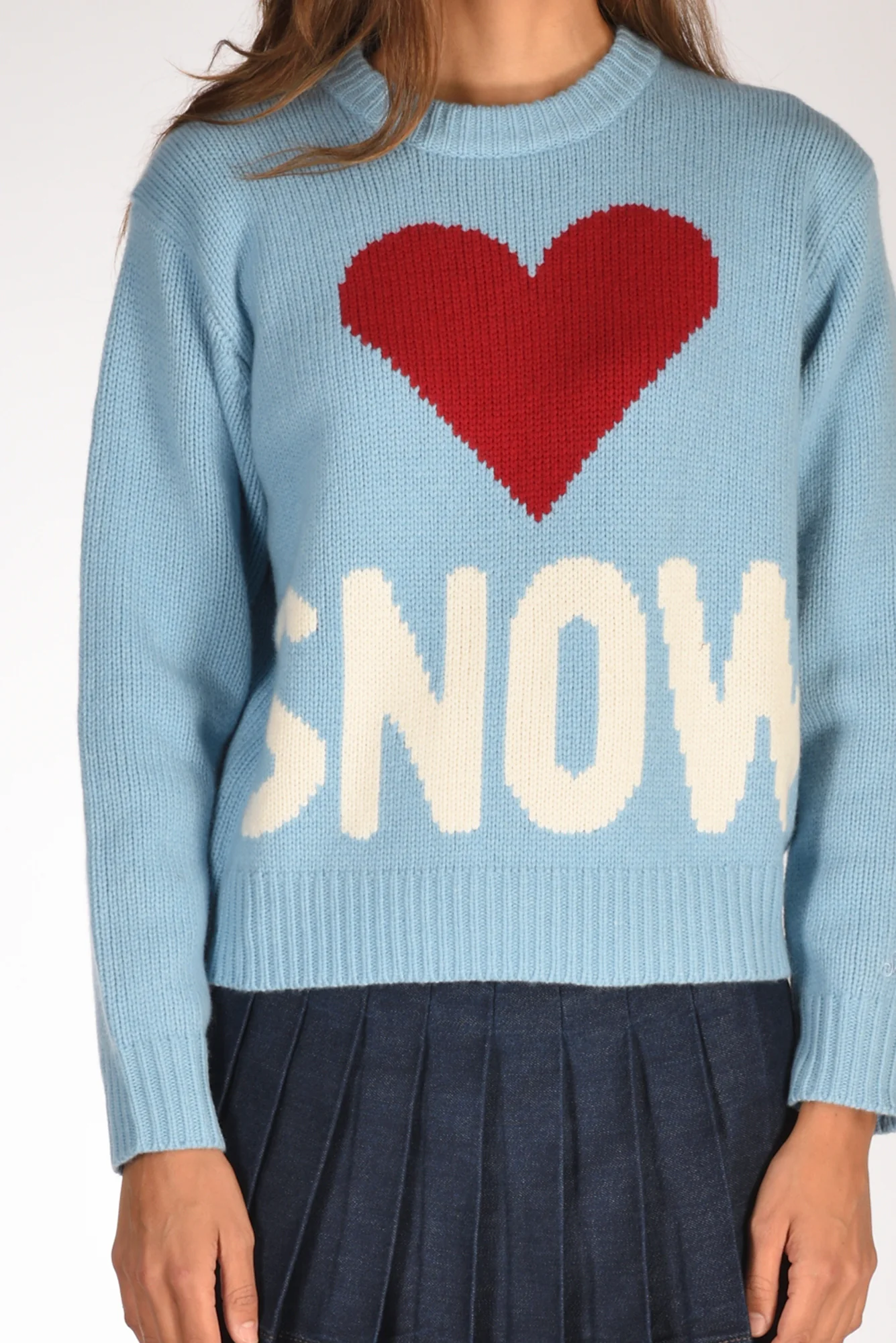 Mc2 Saint Barth Maglia Kyla Azzurro Donna - immagine 4