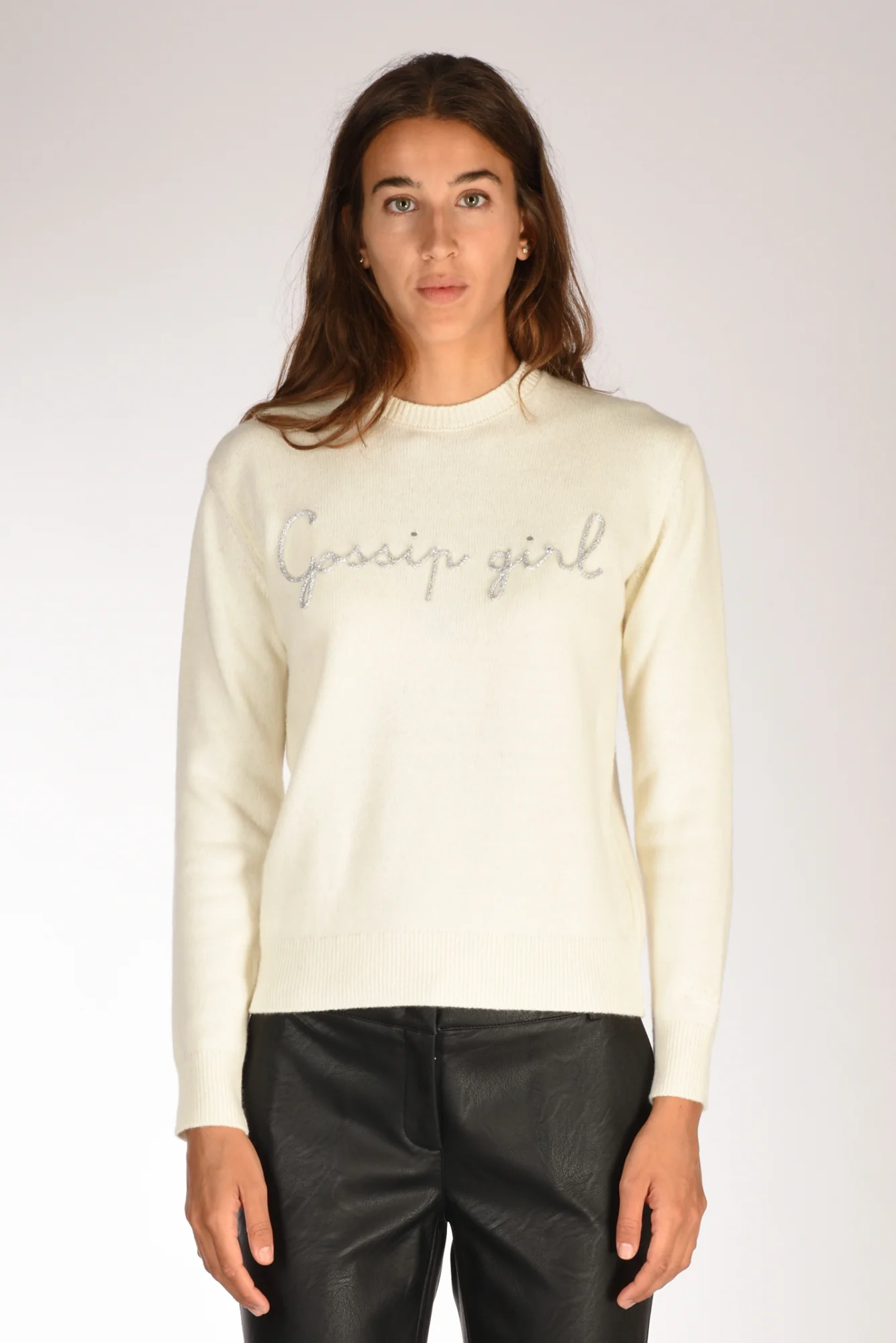 Mc2 Saint Barth Maglia New Queen Bianco/argento Donna - immagine 3