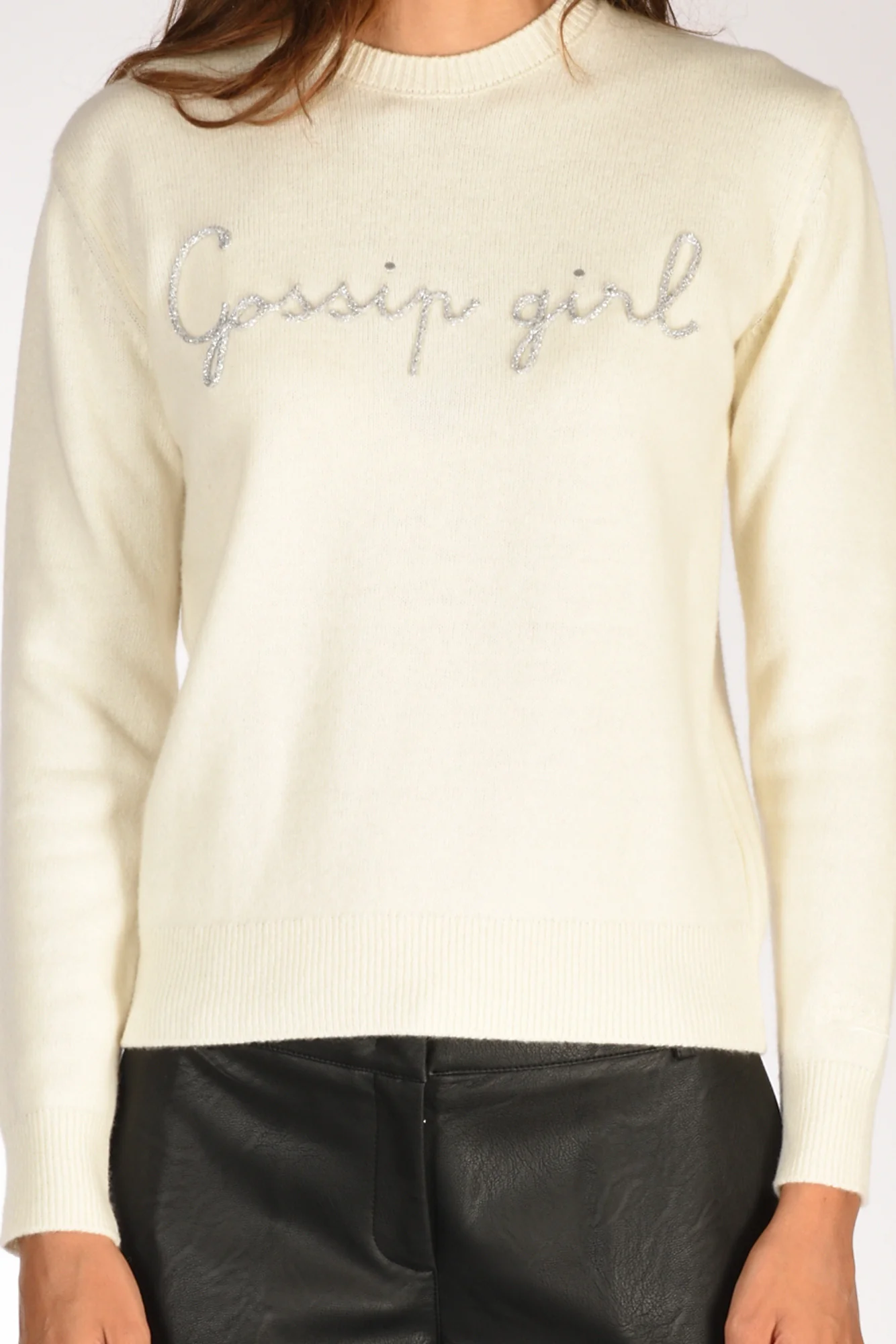 Mc2 Saint Barth Maglia New Queen Bianco/argento Donna - immagine 4