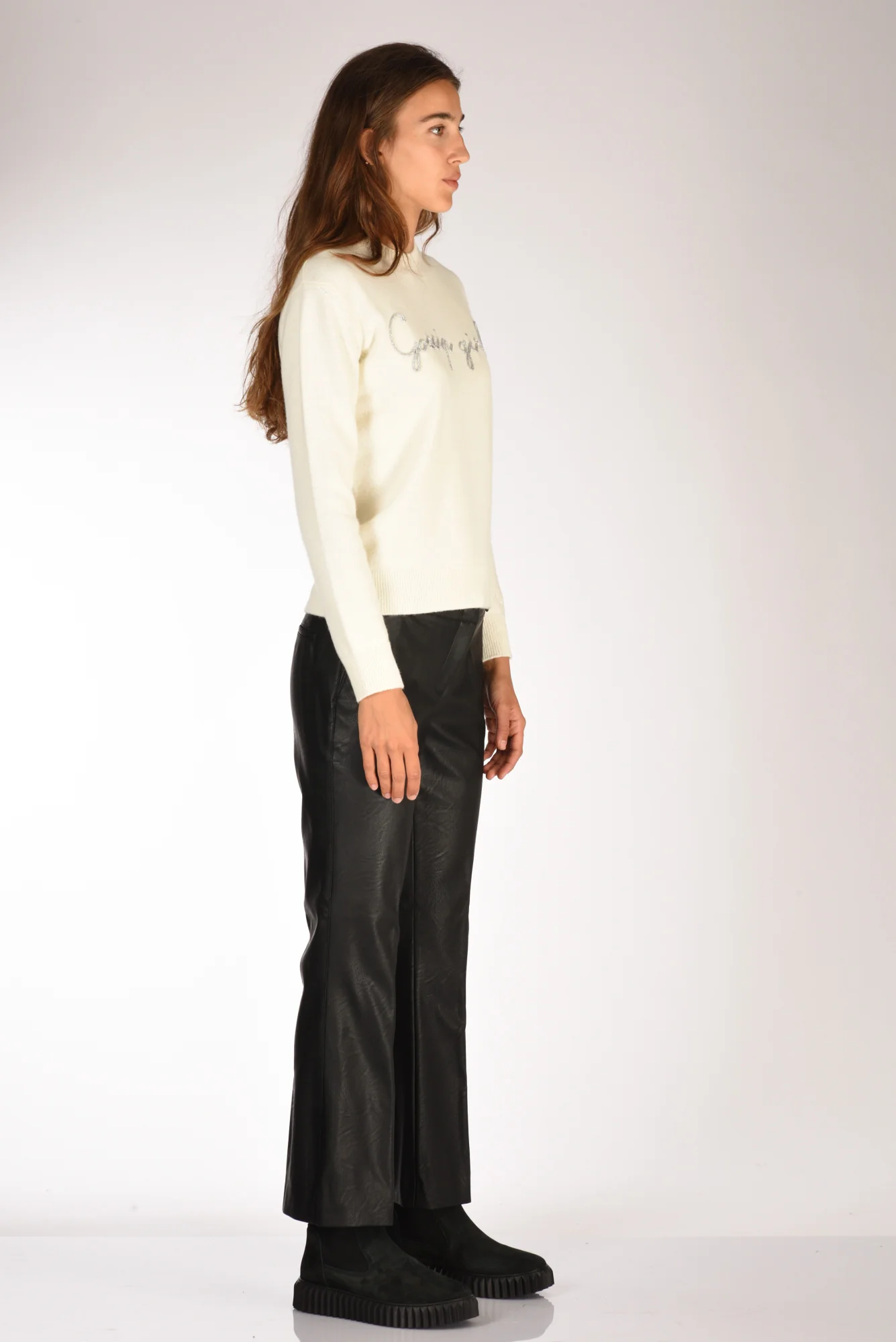 Mc2 Saint Barth Maglia New Queen Bianco/argento Donna - immagine 5