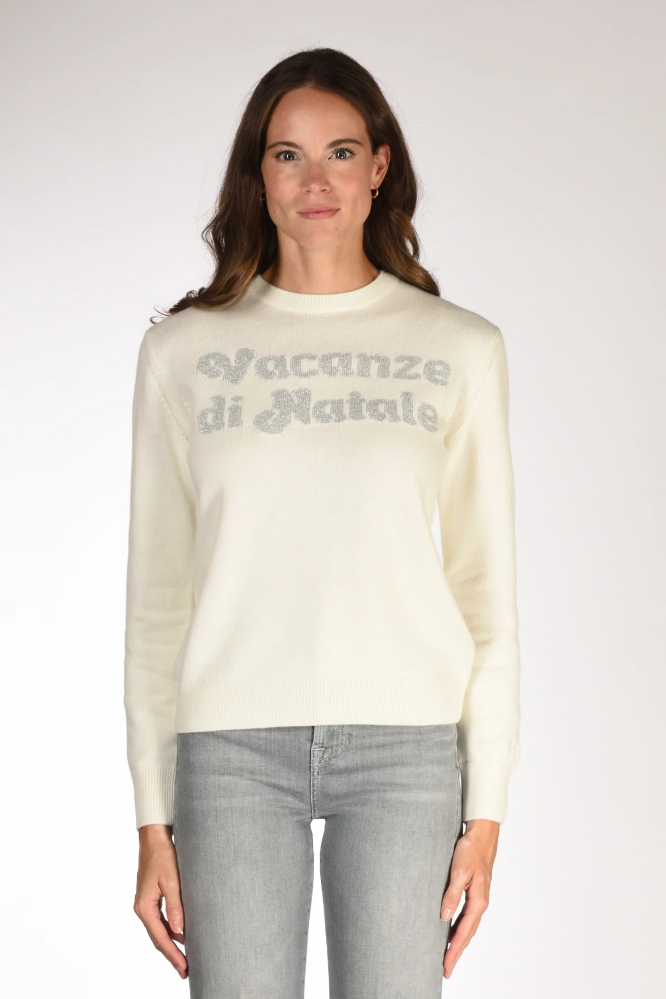 Mc2 Saint Barth Maglia New Queen Bianco/argento Donna - immagine 3