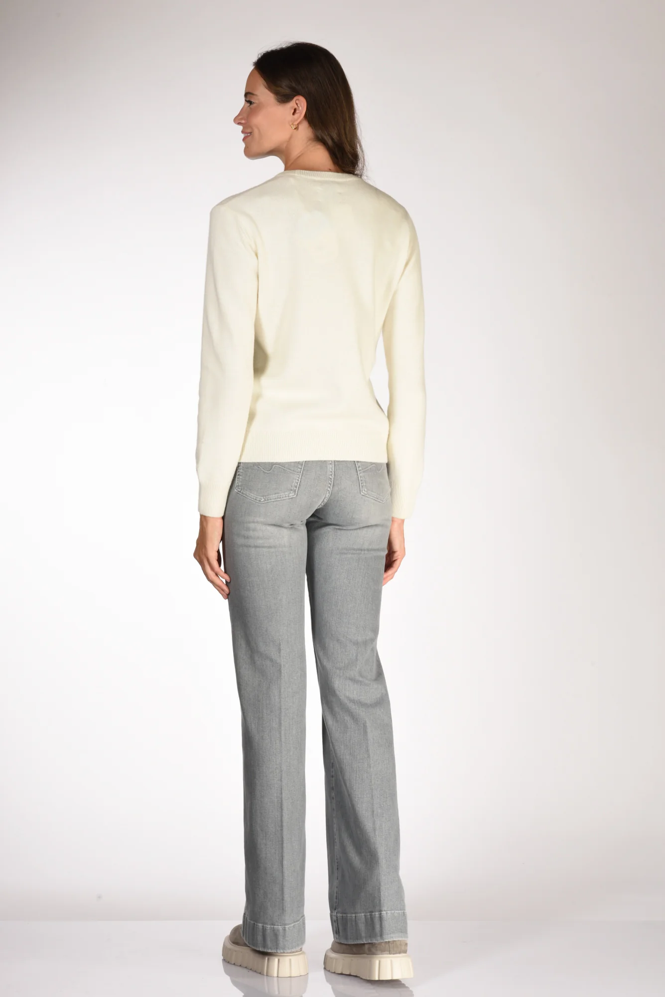 Mc2 Saint Barth Maglia New Queen Bianco/argento Donna - immagine 6