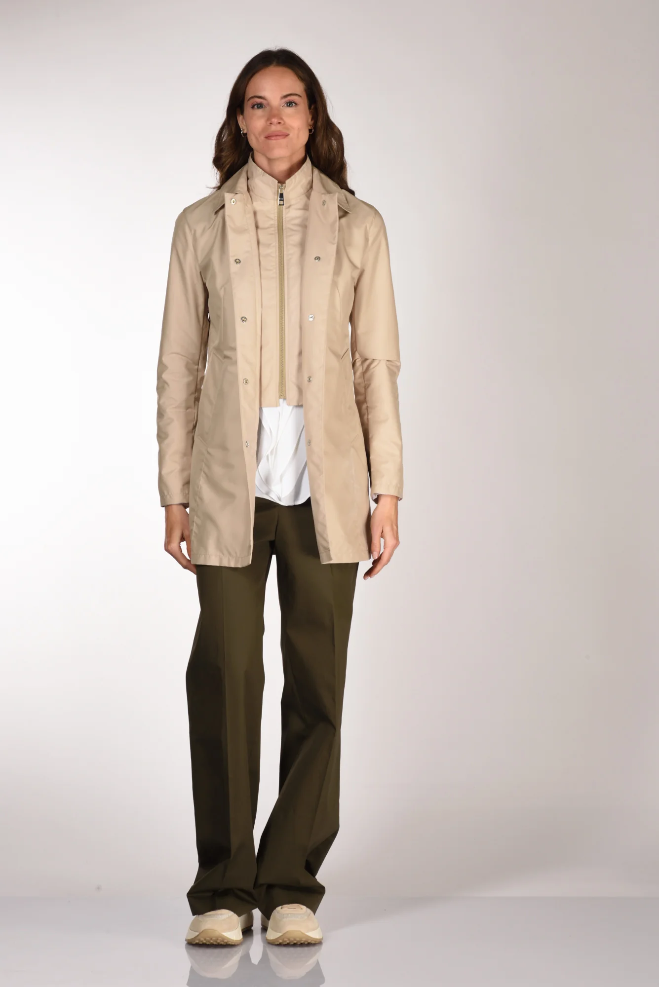 Fay Soprabito Beige Donna - immagine 7