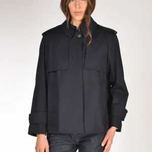 Fay Trench Cort Blu Donna